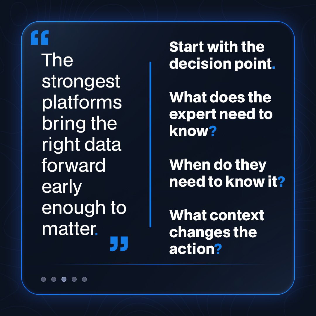 Start with the decision point