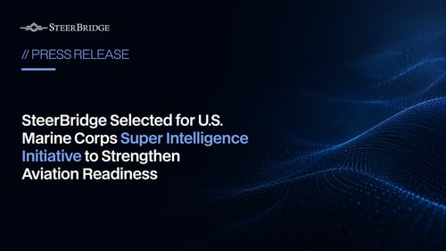 SteerBridge Selected for U.S. Marine Corps Super Intelligence Initiative
